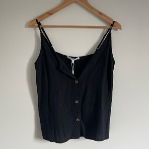 ‼️NWT‼️ Buttons Black Cami
